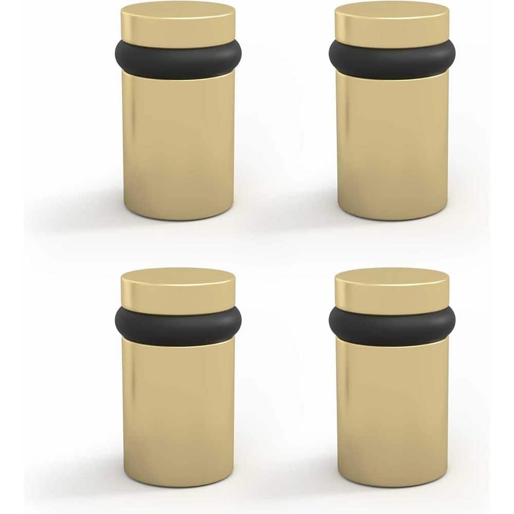 Floor Door Stopper - Quickly Installed Wall Protector from Door Knobs - Mounting Hardware Included - Round Shape price history on PriceWatchPro