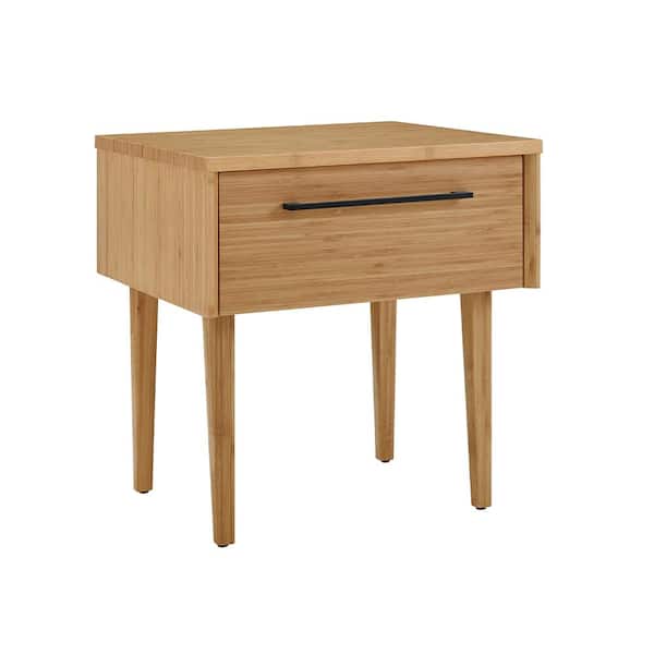 Unbranded Tristan Natural 1-Drawer Nightstand