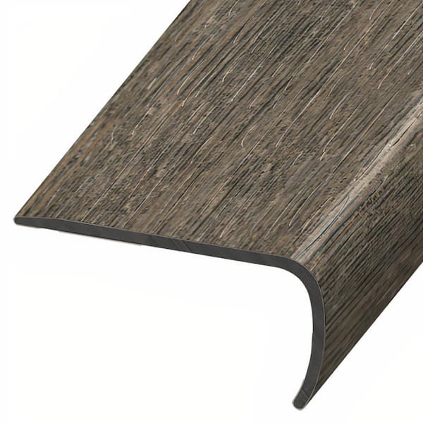 ASPEN FLOORING Bristlecone 1 in. Thick x 2 in. Width x 94 in. Length Rigid Core Stair Nosing Vinyl Molding