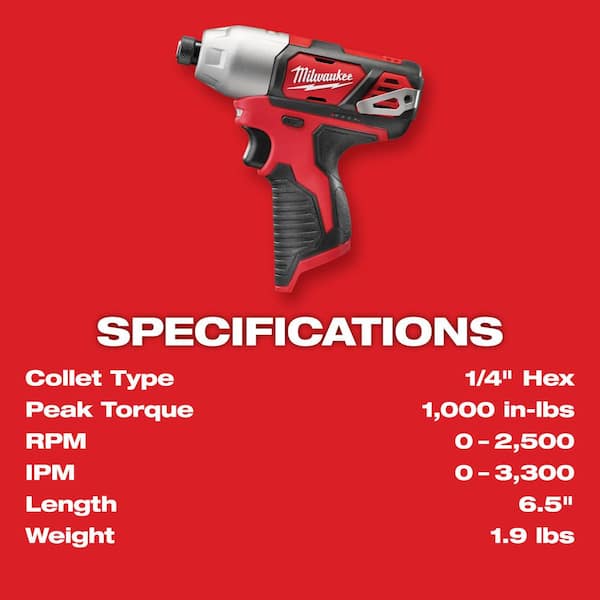 Milwaukee M12 12V Li-Ion Cordless Drill Driver/Impact Driver Combo Kit w (2) 1.5Ah Batteries, Charger and PACKOUT Bit Set (60 Pc)