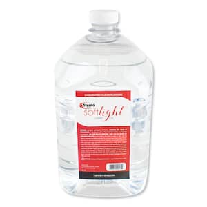 Soft Light 4 qt. Clear Liquid Wax Lamp Oil, Bottle (4-Pack)