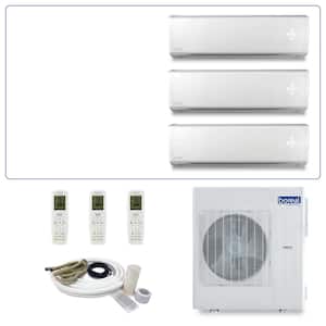 airis付DHBerry 0.5ml最高品質CBP CRDP CRDH88 boreal 21 SEER 36,000 BTU 3 Ton Dual-Zone Ductless Mini