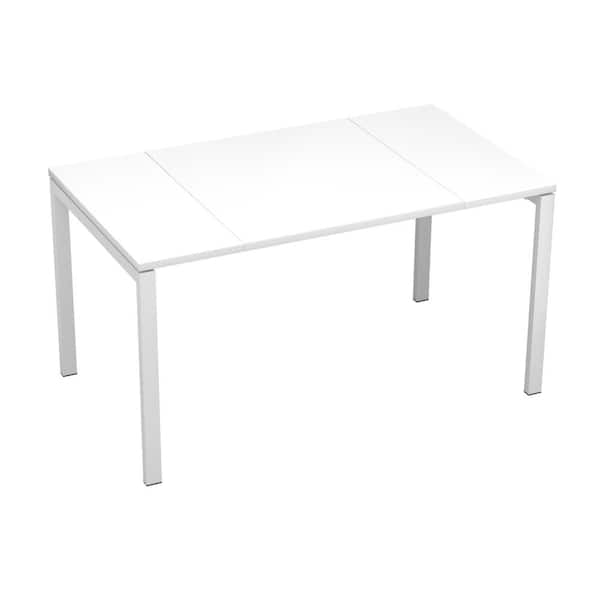 Unbranded Paperflow easyDesk White 55 in. Long Training Table