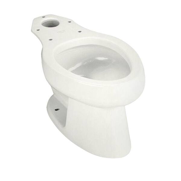 KOHLER Wellworth Elongated Toilet Bowl Only in White-DISCONTINUED
