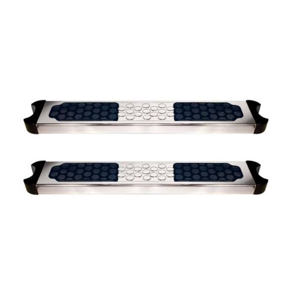 Swimline Hydrotools Stainless Steel Replacement Ladder Rung Steps for Above Ground Pool (2-Pack)