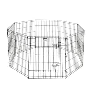 High 8-Panel Heavy Gauge Wire Convertible Indoor/Outdoor Pet Playpen