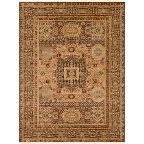 Palace Jackson Brown 9' 0 x 12' 0 Area Rug
