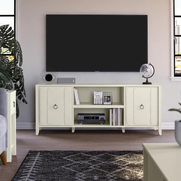 Her Majesty TV Stand, White