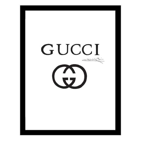 VENICE BEACH Collections Designer Fashion Logo by Fairchild Paris Framed Graphic Print Abstract Poster Art Print 18 in. x 14 in.