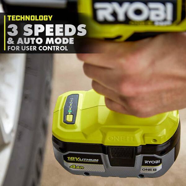 RYOBI PBLRT01B-PBP004 ONE+ HP 18V Brushless Cordless Rotary Tool with FREE  4.0 Ah Lithium-Ion HIGH PERFORMANCE Battery