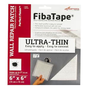 FibaTape Perfect Finish 6 in. x 6 in. Self-Adhesive Wall Repair Patch