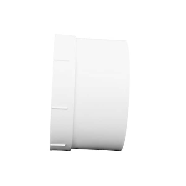 PVC S&D Female Cleanout Adapter, 6 in. Hub X FPT