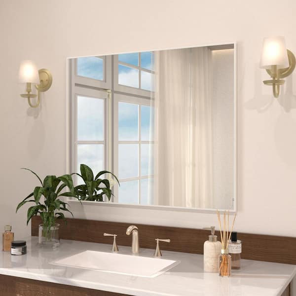 Hermitage Bath Oblivion 36 in. W. x 30 in. H Rectangular Framed Wall ...