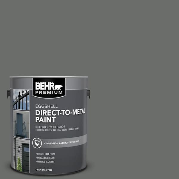 BEHR PREMIUM 1 gal. #PPU25-03 Shadows Eggshell Direct to Metal Interior/Exterior Paint