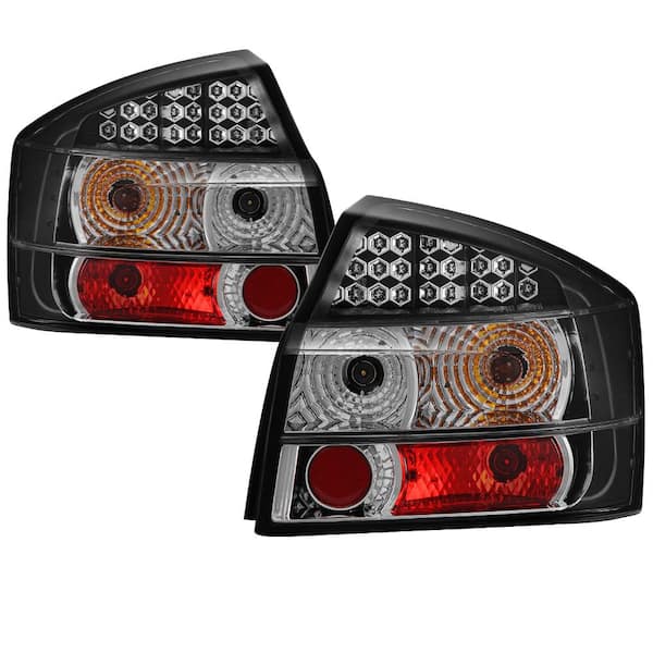 adgang kandidatgrad sekstant Spyder Auto Audi A4 02-05 LED Tail Lights in Black 5000026 - The Home Depot