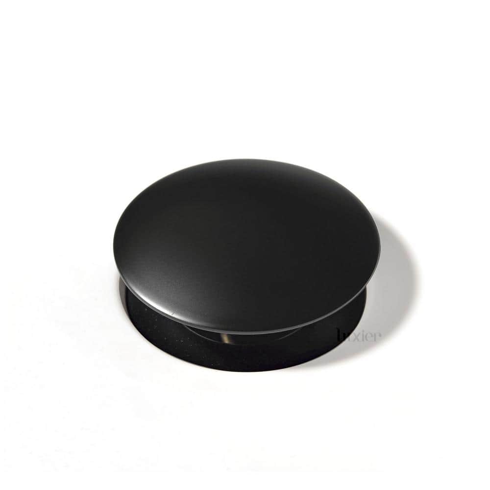 Matte Black Brass Bathroom Sink Pop-Up Drain Stopper