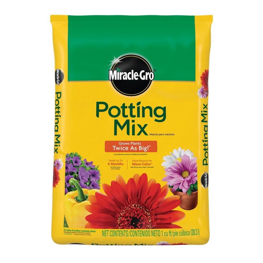 Miracle-Gro Potting Mix 1 cu. ft.  For Use With Container Plants