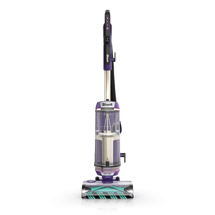 Shark POWERDETECT Bagless Corded HEPA Upright Vacuum with DuoClean Detect Technology & XL Dust Cup Multisurface in Purple