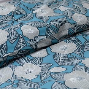 Company Cotton Primrose Floral Percale Flat Sheet