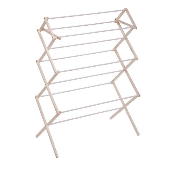 Honey-Can-Do Large Wood Knockdown Drying Rack