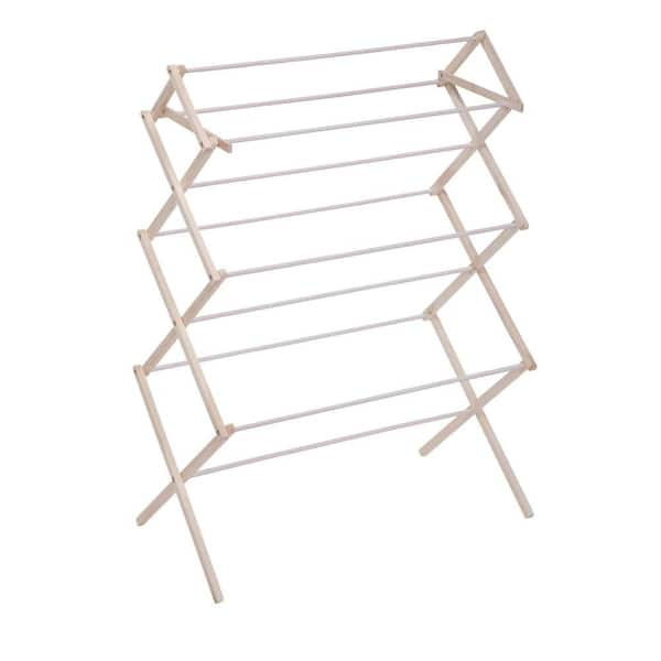 Honey-Can-Do Wood Knockdown Drying Rack