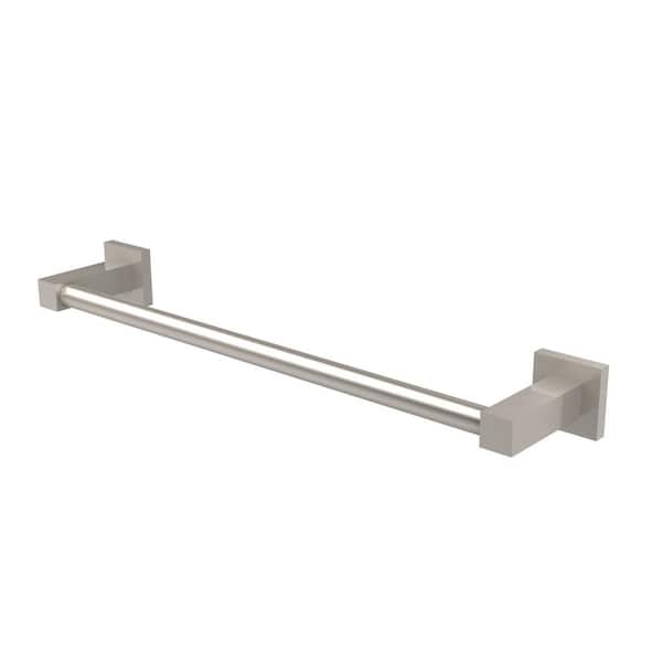 Allied Brass Montero Collection Contemporary 30 in. Towel Bar in Satin Nickel
