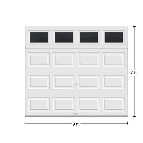 Clopay Classic Steel Short Panel 9 ft x 7 ft Insulated 6.5 R-Value