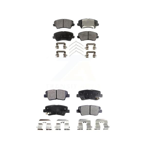 TEC Front Rear Ceramic Brake Pads Kit For Kia Forte Hyundai Elantra GT Forte5 Koup KTC-100309