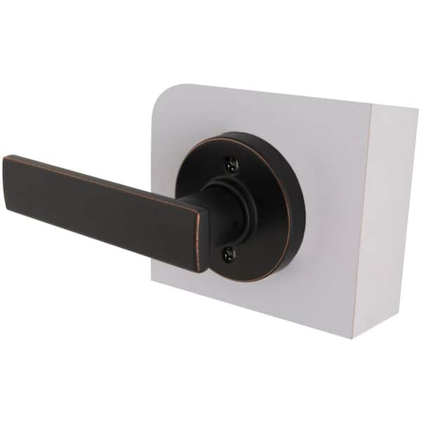 Westwood Aged Bronze Dummy Door Lever with Round Rose