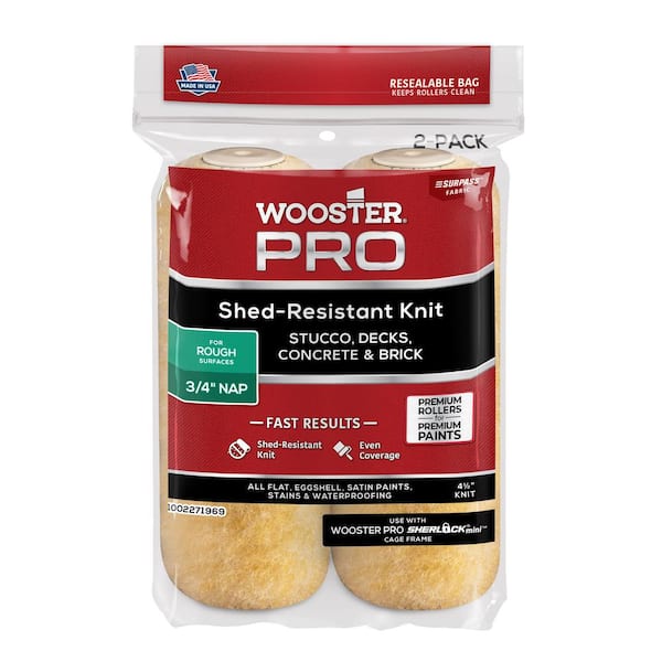 Wooster 4 Mini-Koter Yarn 10-Pack Roller Cover #R216-4