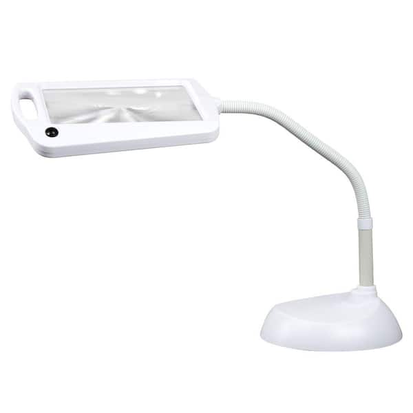 Everyday Home 3 ft. 5x Magnifying Sunlight LED Desk Lamp