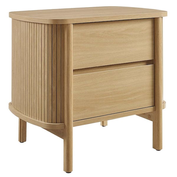 MODWAY Cadence Oak 2-Drawer Nightstand