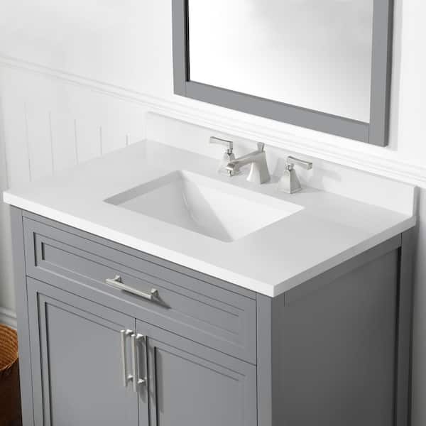 Home Decorators Collection Mayfield 36, 36 Vanity Tops Home Depot