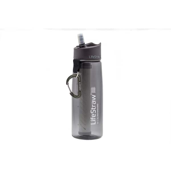 LIFESTRAW Go Water Bottle in Grey with Filter LSG201GY09 - The Home Depot