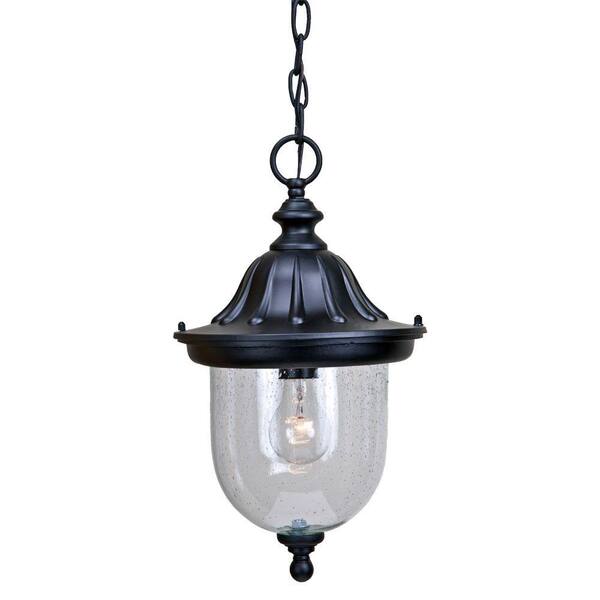 Acclaim Lighting Builder's Choice Collection Hanging Outdoor Matte Black Light Fixture