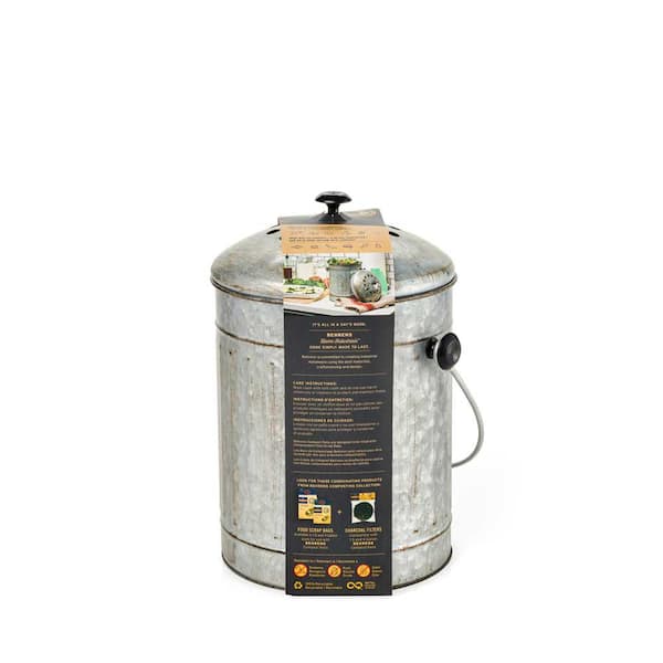 Behrens 1.5 Gallon Countertop Compost Pail | TroveGreenProvisions