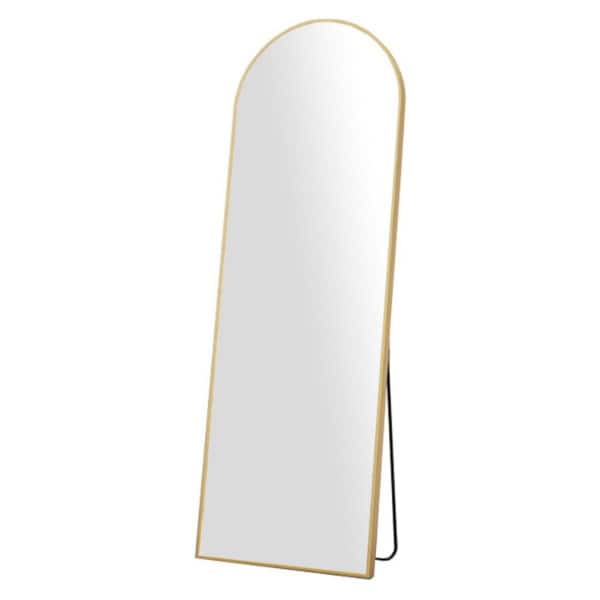 Glod 27 in. W x 72 in. H Arched Full-Length Mirrors, Versatile Floor Mirror for Standing, Hanging, Leaning for AnySpace