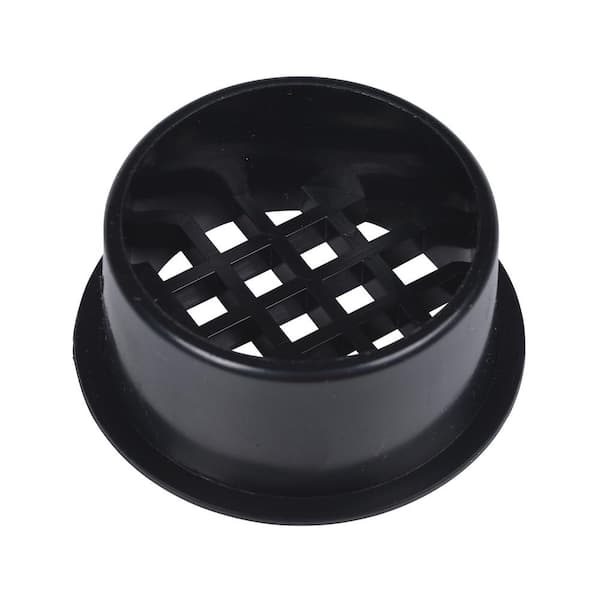 Oatey 2-in ABS Round Black Snap-In Drain in the Shower Drains department at