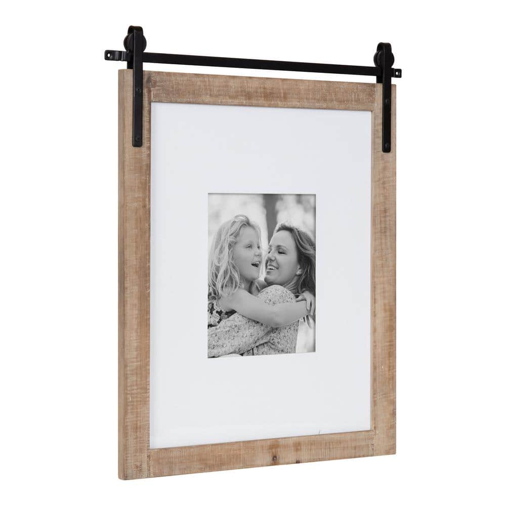  DesignOvation Gallery Wood Photo Frame Set for Customizable  Wall Display, Black 11x14 matted to 8x10, Pack of 4 : Everything Else
