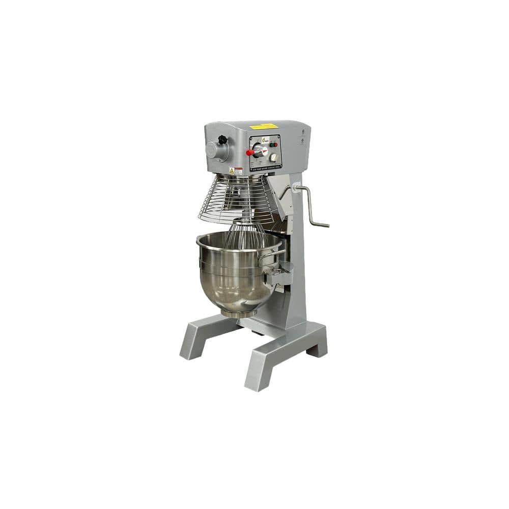 30 Qt. 3-Speed Adjustable Stainless Steel Stand Mixer Commercial Dough Mixers NSF EM30 1500W