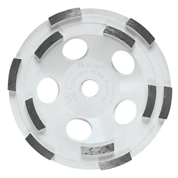 Bosch 5 in. Double Row Diamond Cup Wheel for General Purpose