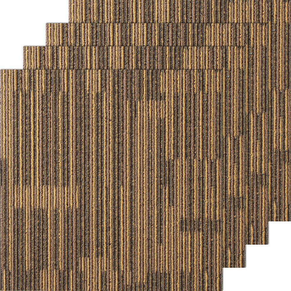 20'' W x 20'' L Level Cut And Loop Polyester Carpet Tile