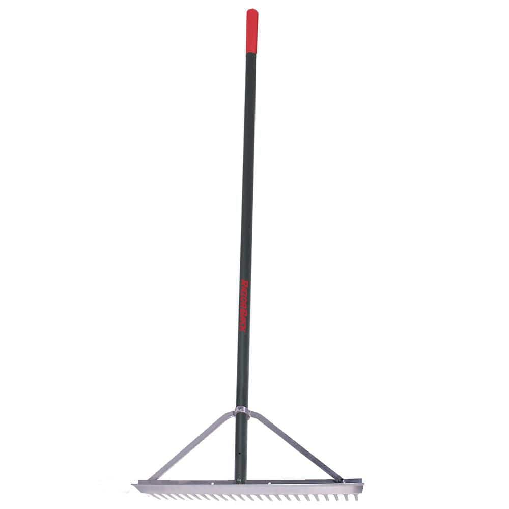Home Rake Razor-Back 24 in. Aluminum Landscape Rake 63136 - The Home Depot