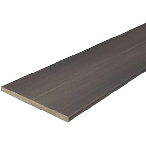 ArmorGuard 3/4 in. x 11-1/4 in. x 8 ft. Nantucket Gray Capped Composite Fascia Decking Board
