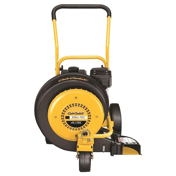 Cub Cadet Js1150 150 Mph 1000 Cfm 208cc Walk Behind Gas Leaf Blower Js1150 The Home Depot