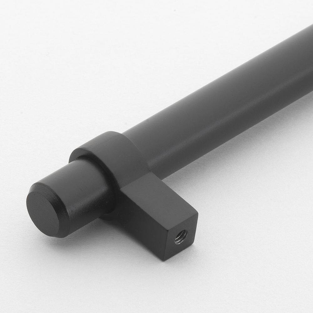 Matte Bronze Modern Bar Pull with Mounting Hardware