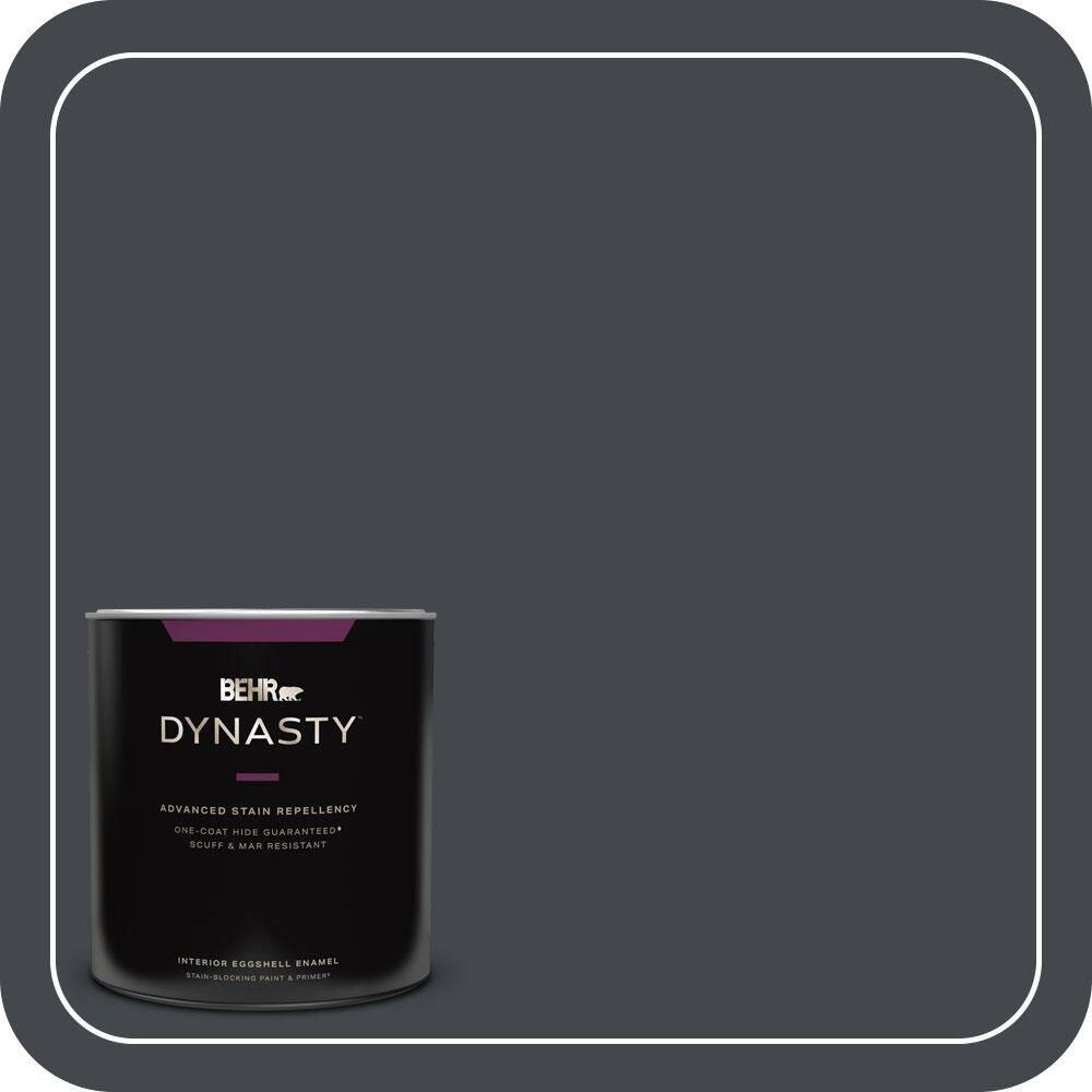 1 qt. #PPU24-23 Little Black Dress Eggshell Enamel Interior Stain-Blocking Paint & Primer price history on PriceWatchPro