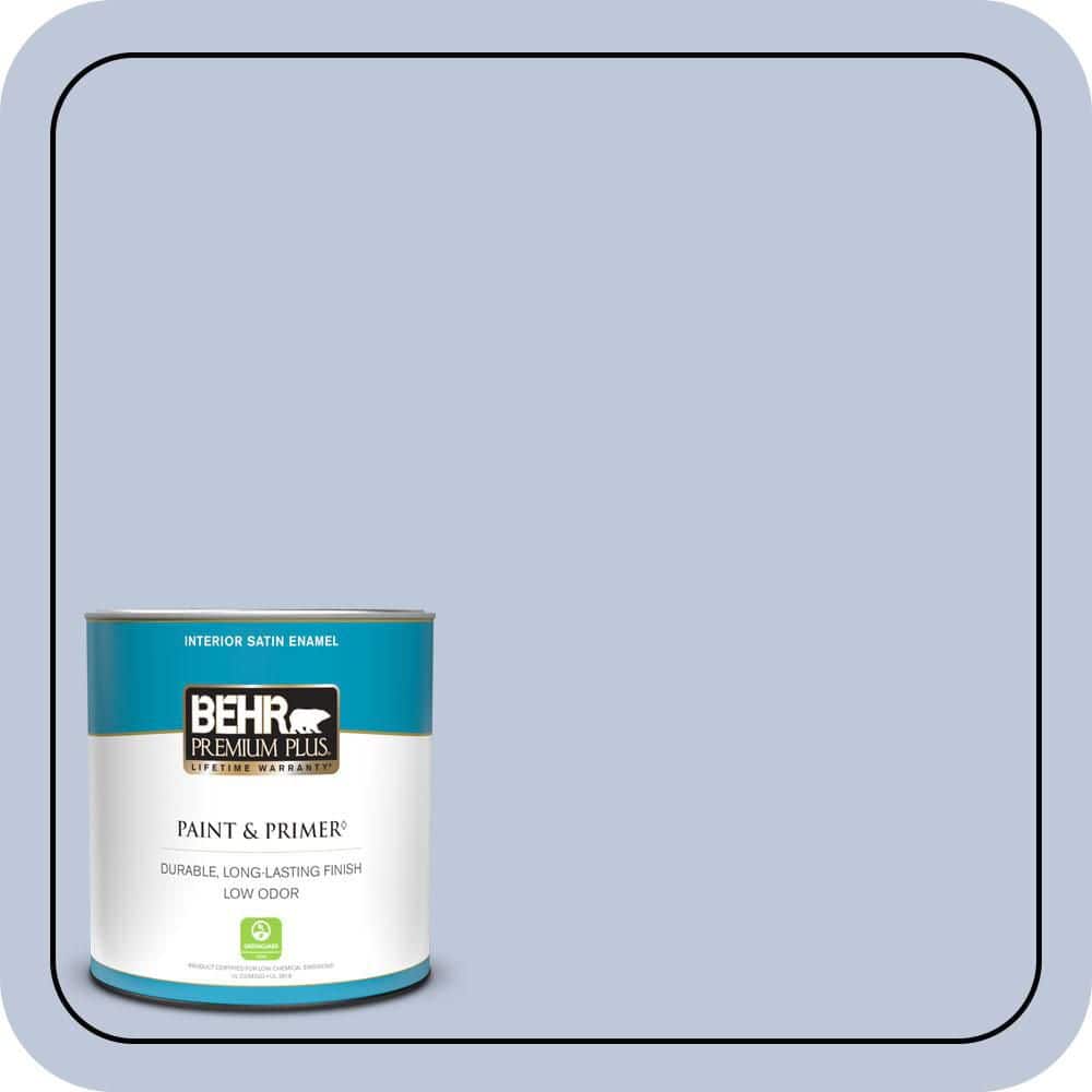 1 qt. #MQ3-62 Dancing Mist Satin Enamel Low Odor Interior Paint & Primer price history on PriceWatchPro