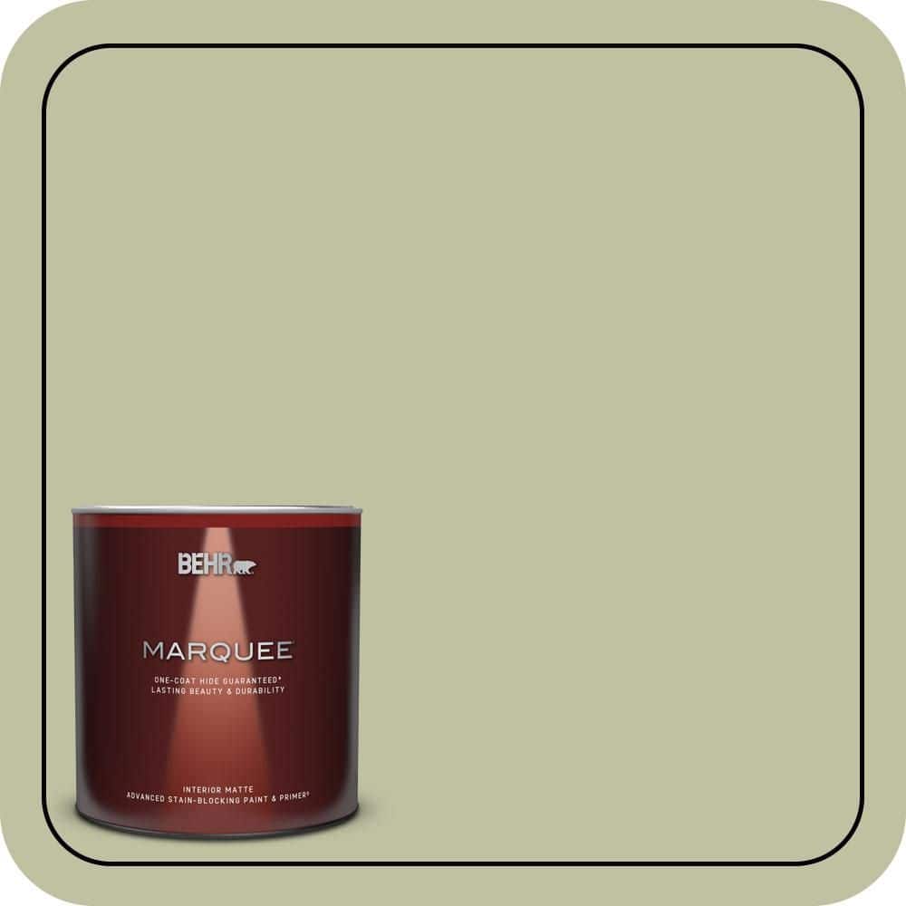 1 qt. #S370-3 Sage Brush One-Coat Hide Matte Interior Paint & Primer price history on PriceWatchPro