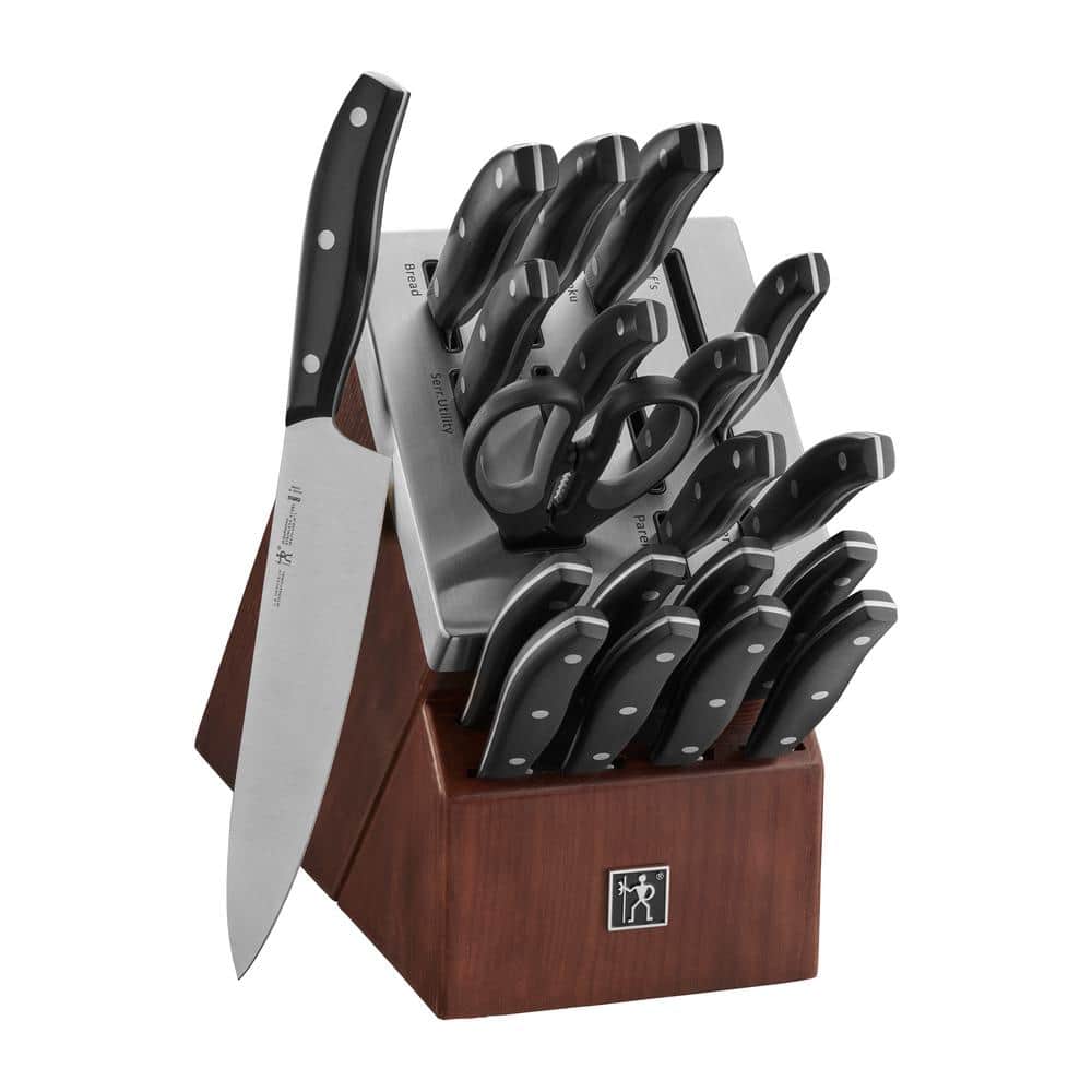 Zwilling ZWILLING J.A. Henckels Four Star 20-pc Knife Block Set - High  Carbon Stainless Steel Blades, Dishwasher Safe, Bamboo Block, Made in  Germany